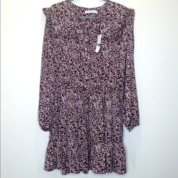NWT Rebecca Minkoff Selandra dress currant XL - Picture 4 of 10